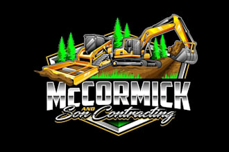 create exclusive and marvelous contracting logo design