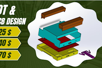 do the 3d modelling of iot and pcb enclosures