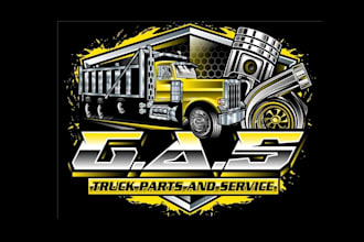 create professional and specially auto service logo design