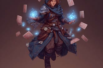 design a game character