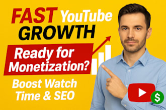 optimize and grow your youtube channel for fast monetization readiness