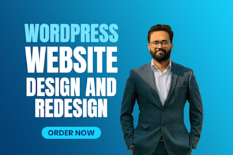 create wordpress website design, redesign with expert wordpress developer skills