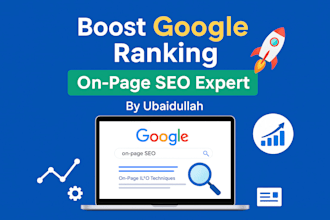 do onpage seo service for wordpress shopify wix squarespace website