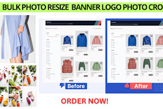 bulk resize product image custom size modx website banner compress logo format