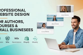 do book author website ebook website author bio website course writer website