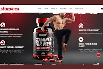 beauty shopify store beauty website