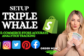 setup, optimize and manage your triple whale analytics for shopify brands