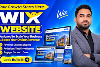 develop convertible wix website