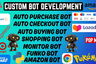 build funko auto purchase bot, auto checkout bot, auto buying bot, scalping bot
