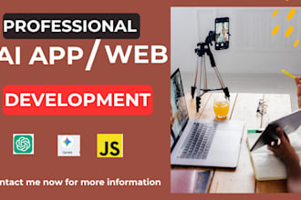 build ai mobile app ai chatbox website development ai developer automation