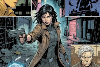 draw comic book illustration graphic novel comic strip comic artist colorist