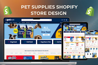 design pet supplies shopify store pet store pet website pet accessories store