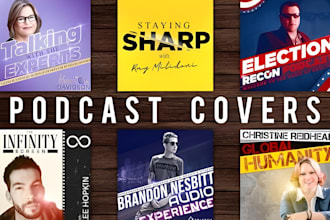 do podcast cover art, podcast thumbnail and itunes podcast logo professionally