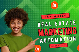 setup insightly real estate automation lead management, crm property pipeline