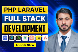be your php laravel, reactjs, nodejs developer for web app development