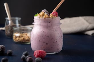 develop custom recipes and create real drinks photography for your brand