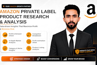 do amazon product hunting and analysis for private label