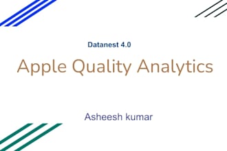 analyze your data using python and build predictive models