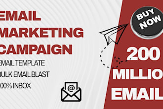 do bulk email blasts and email marketing campaign