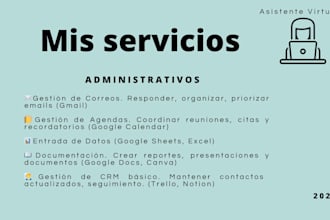 be your virtual assistant in spanish