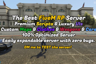 create you the ultimate fivem rp server on qbox