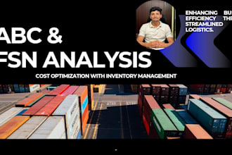 perform abc and fsn analysis to optimize your inventory