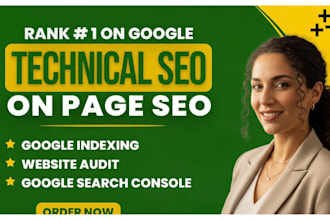optimize your website with professional on page and tecnical SEO service