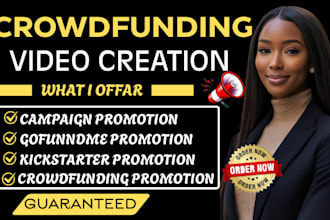 crowdfunding and fundraising promotion campaign