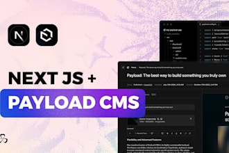 build a dynamic SEO friendly nextjs website with payload cms