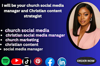 be your church social media manager and christian content strategist
