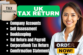 prepare uk annual accounts and corporation tax ct600 uk tax return