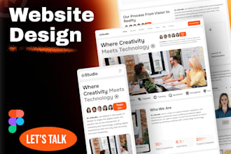 design figma website, uiux design and redesign