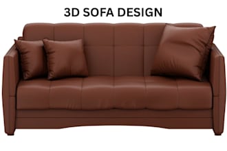 design 3d sofa, 3d chair, 3d shelves, 3d bed, 3d mattress and 3d cgi rendering