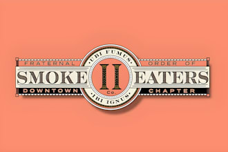 do premium cigar band, cigar box, cigar ring, cigar label, and cigar logo design