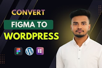 figma to wordpress, xd to wordpress, figma to elementor, website mockup