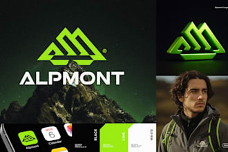 do unique modern minimalist business logo design and brand identity