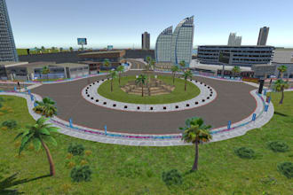 create professional 3d realistic environment