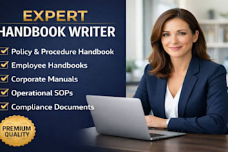 write policies, procedures, sops, and employee handbooks for health and homecare