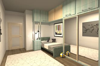 create 3d interior design