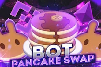create pancake swap bot, trading bot, swap bot, crypto arbitrage bot, volume bot