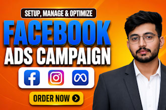 setup facebook ads campaign, meta ads manager, fb and instagram advertising