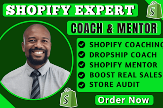 be your shopify mentor dropshipping coach and ecommerce consultants