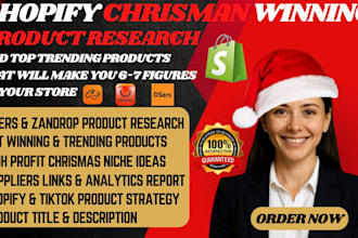 shopify product research find winning christmas dropshipping products via dsers