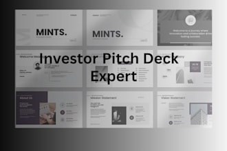 do investor pitch deck and saas startup presentation