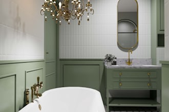 do washroom, bedroom and kitchen 3d,2d visualisations
