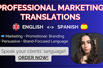 translate your marketing, ads, and business content