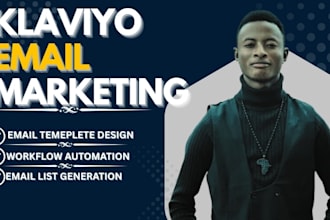 create high converting email campaign and klaviyo flows setup