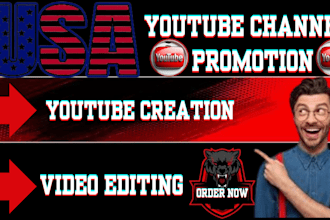 do USA youtube channel promotion and video marketing