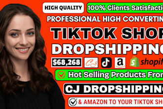 find 80k roi hot selling product from amazon cj dropshipping to your tiktok shop