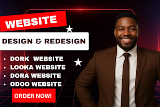 do dora website, looka website, dorik, framer, odoo website, wix, weebly website